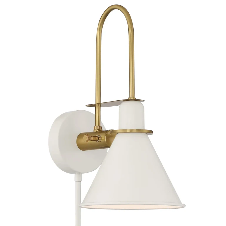 Crystorama Medford Wall Sconce in White