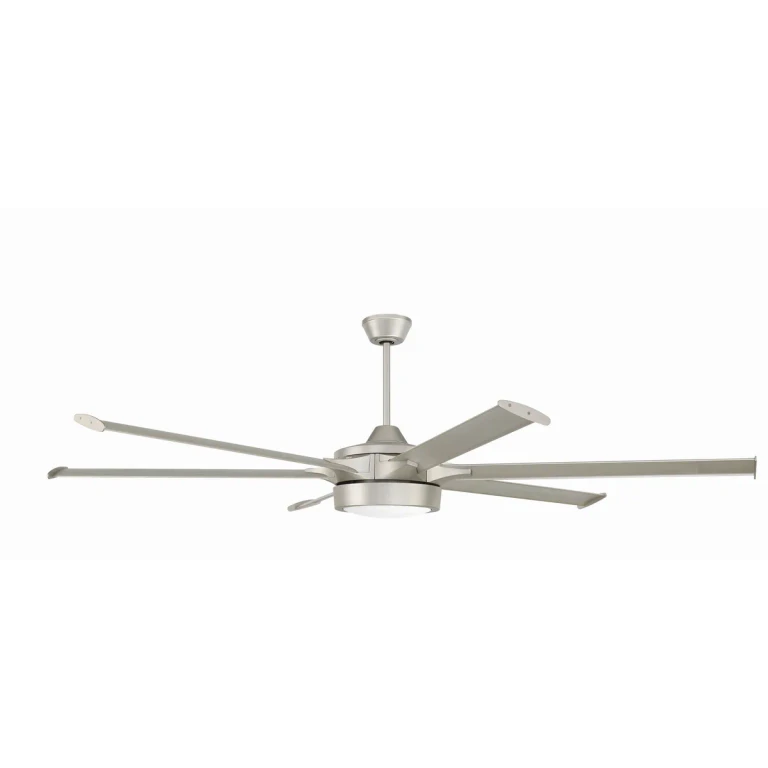 Pro st 1-Light 78" Ceiling Fan in Painted Nickel