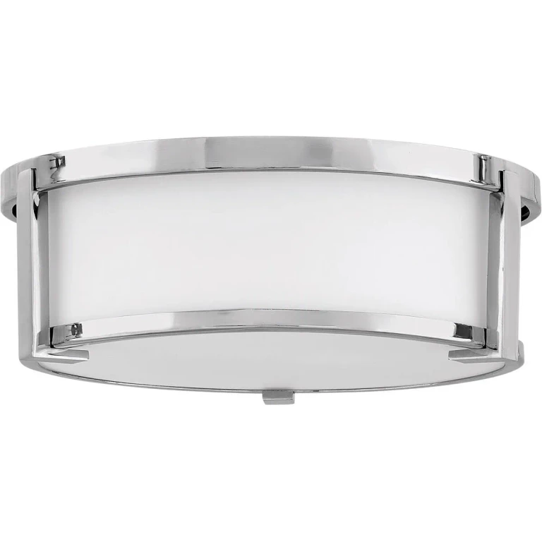 Chrome LED Flush Mount from the Lowell Collection