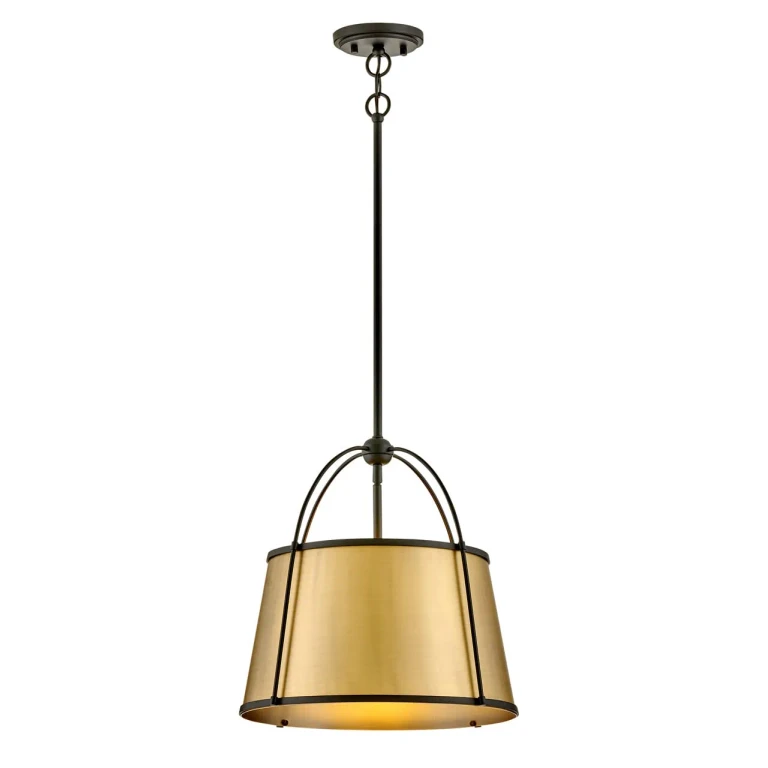 Black LED Pendant from the Clarke Collection