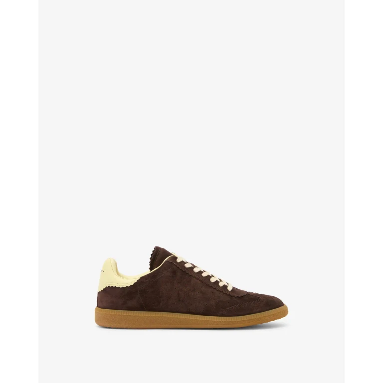 Baskets Brycy Homme - Homme - Chocolate - Light Yellow - Taille 40 - Isabel Marant