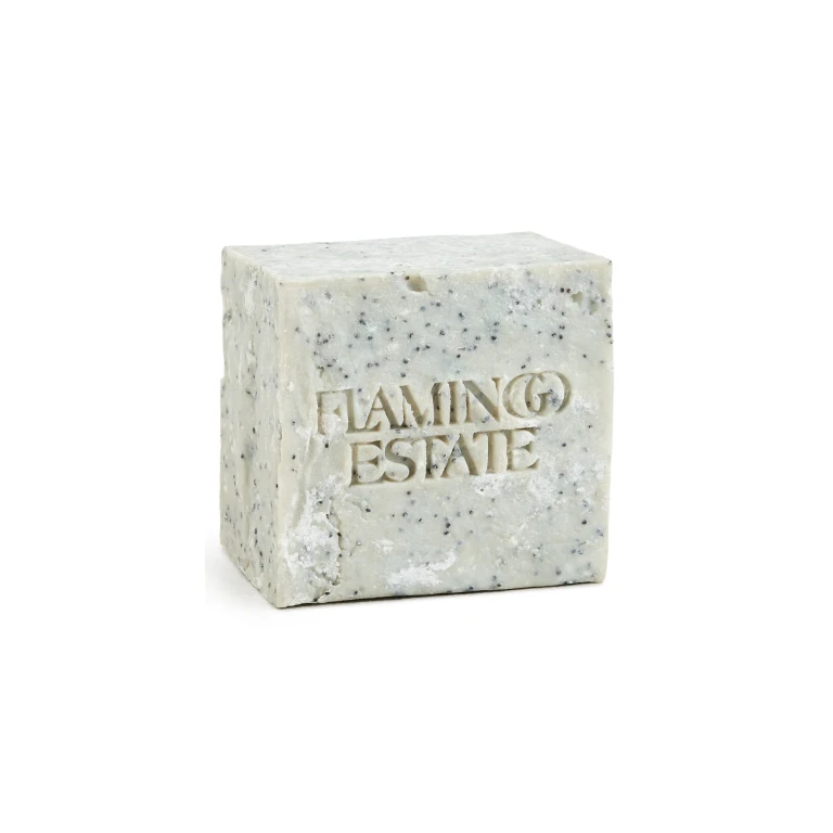 Flamingo Estate Morning Exfoliating Bar Soap Brick Green One Size