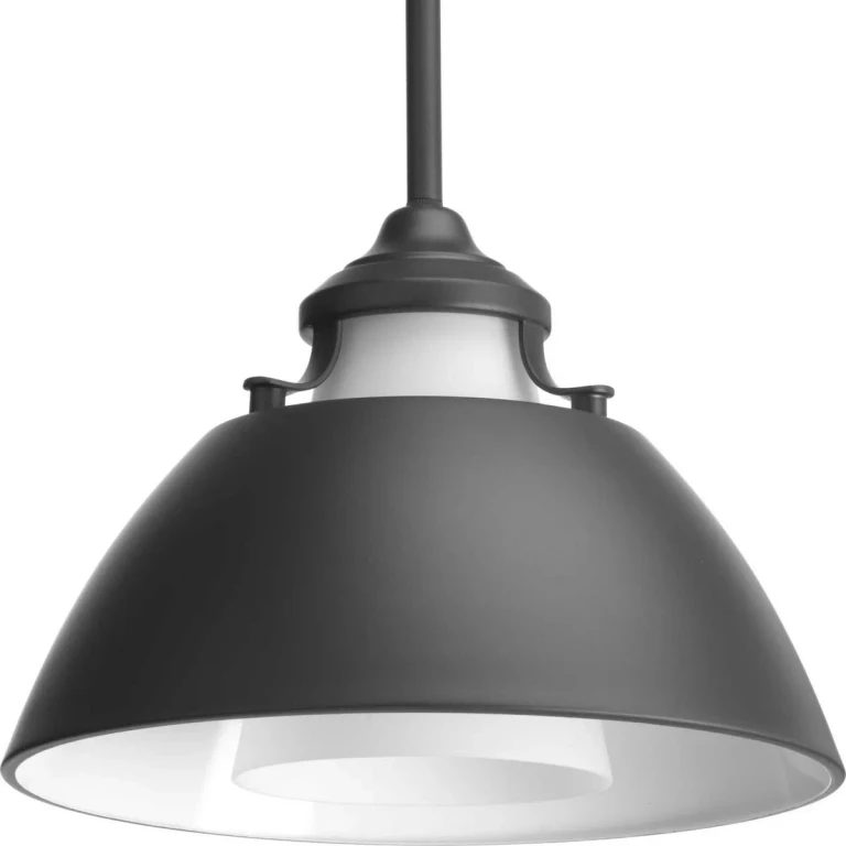 Graphite One Light Pendant from the Carbon Collection