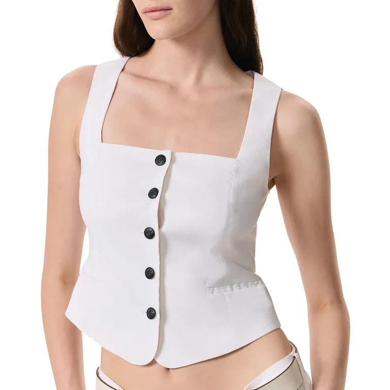 rag & bone Mariana Button Front Vest