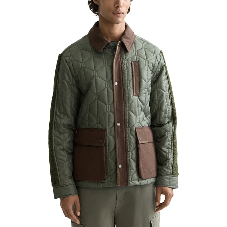 Scotch & Soda Quilted Military Jacket