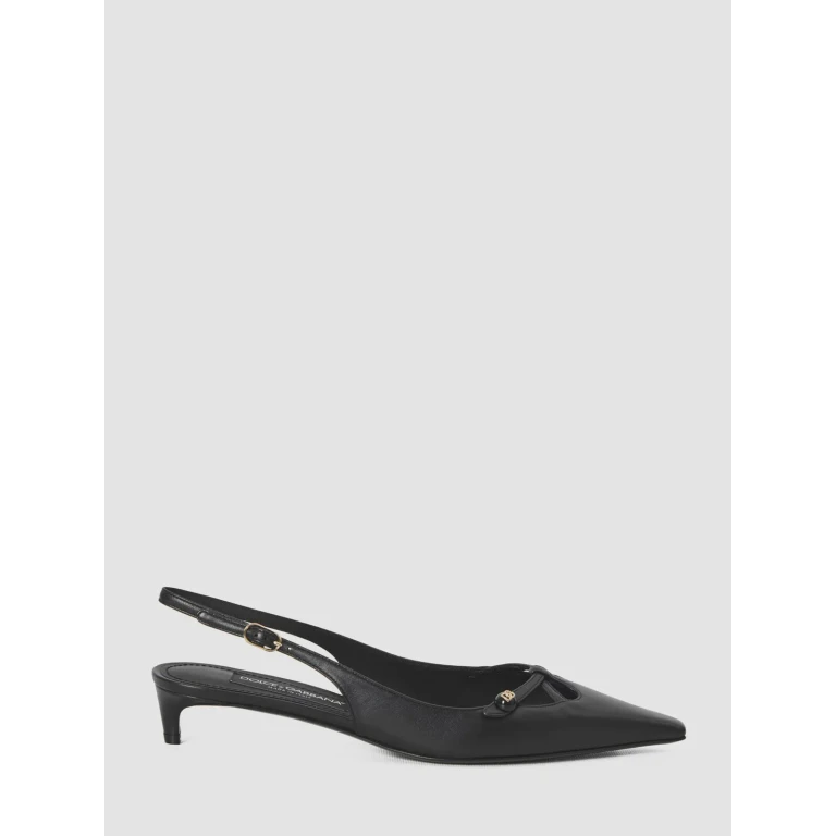 Décolleté slingback con logo DG Dolce & Gabbana