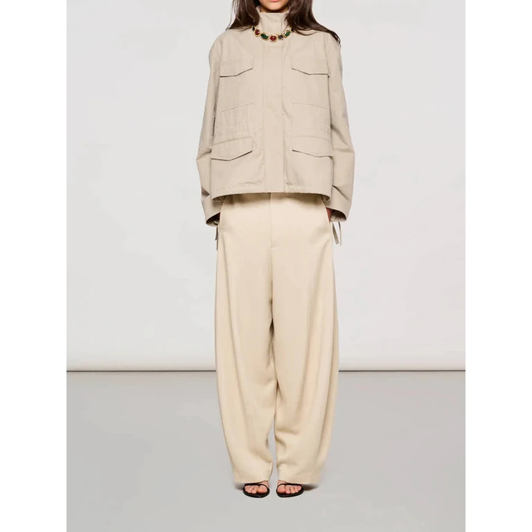 Oof Wear Field Jacket Cotton Tech Nude & Neutrals Giacca - Women