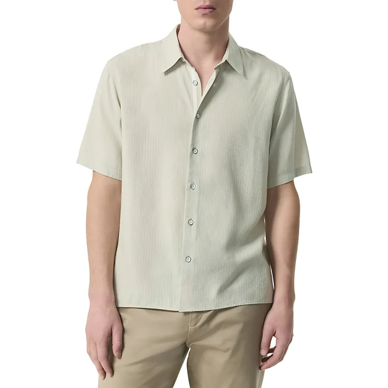 rag & bone Dalton Dobby Button Front Shirt