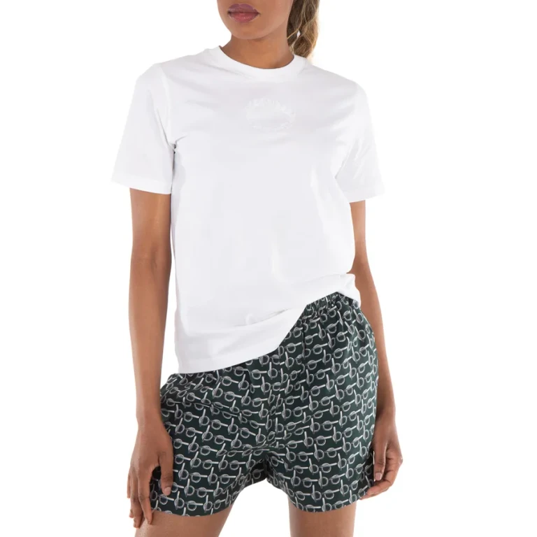 Burberry Margot Crest Embroidered T-shirt
