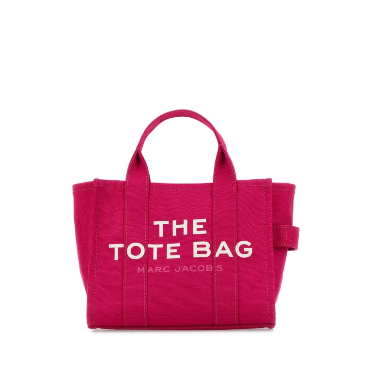 Marc Jacobs Fuchsia Canvas Mini The Tote Bag Handbag