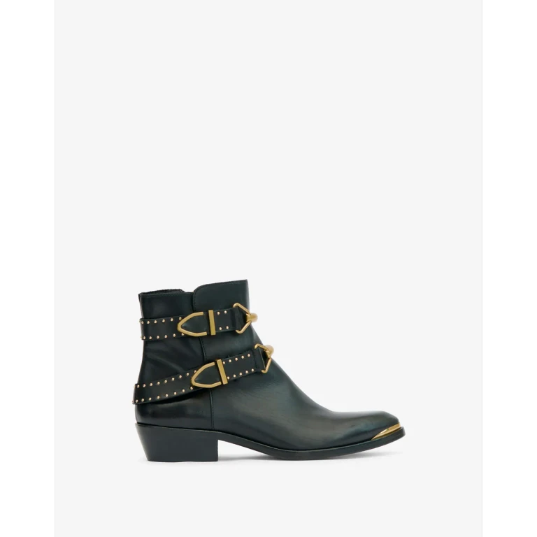 Boots Zalya - Femme - Noir - Taille 36 - Isabel Marant