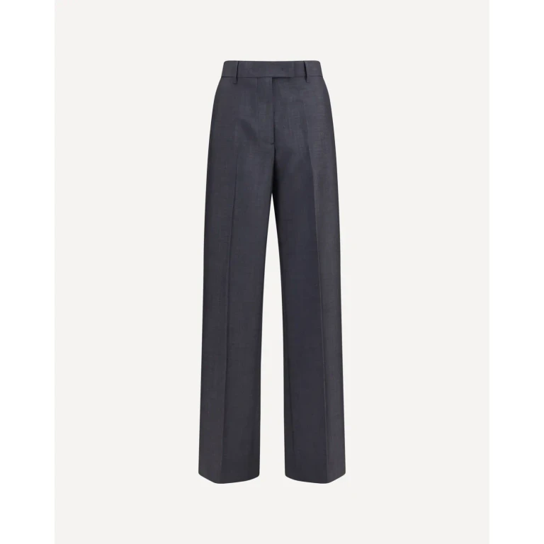 Pantalon Miu Miu en kid mohair pour femme, taille 40