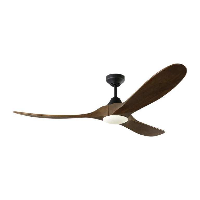 Midnight Black 60" Ceiling Fan from the Maverick Smart 60 LED Collection