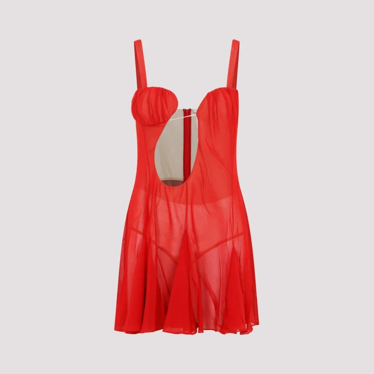 NENSI DOJAKA - Nensi Dojaka Asymmetrical Panel Godet Mini Dress