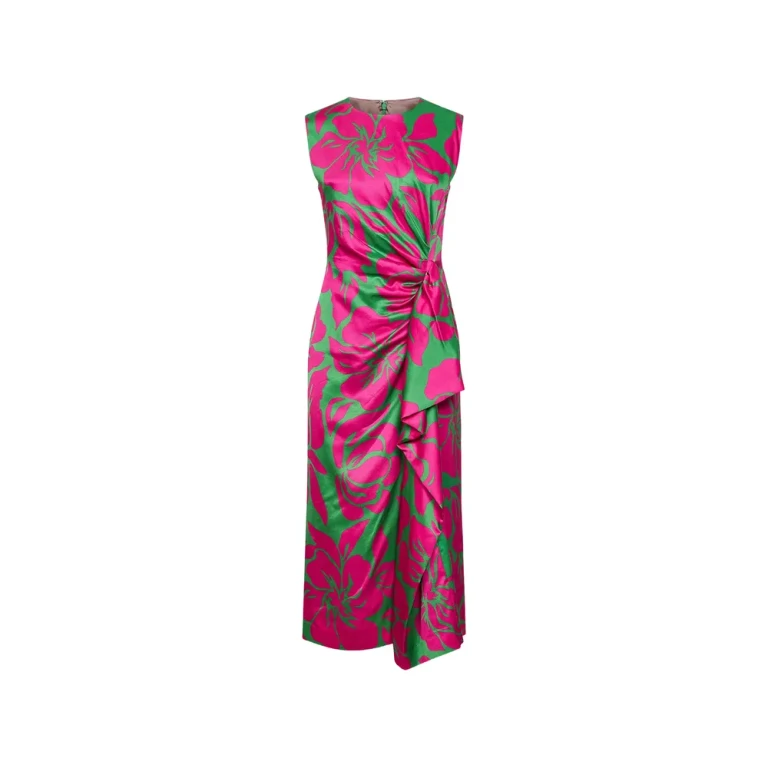 Dries Van Noten Ruffled-detail Floral-print Dress