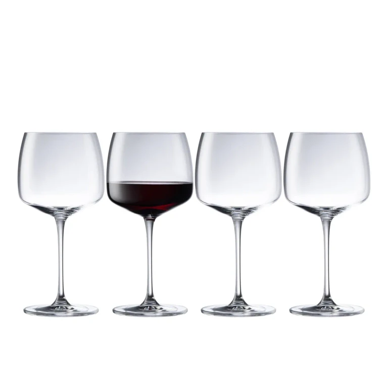 Galway Crystal Tivoli Red Wine Set of 4