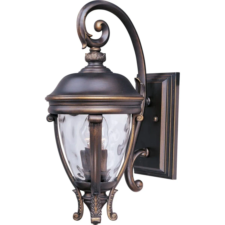 Maxim Camden VX Outdoor Wall Lantern in Bronze