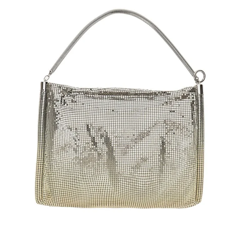 Sac pochette en cotte de mailles Rabanne