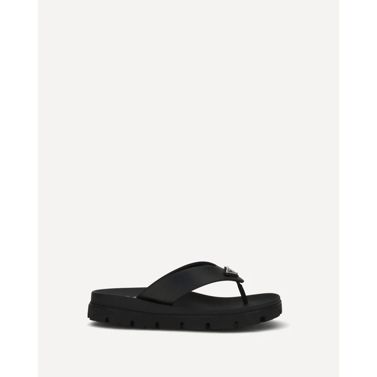 PRADA Leather flip-flop Sandals Male 11