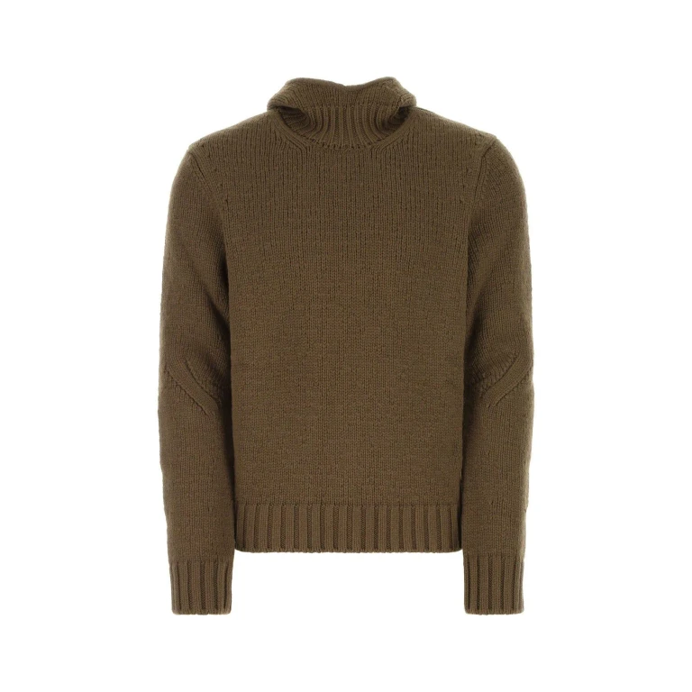 Bottega Veneta Mud Wool Blend Sweater