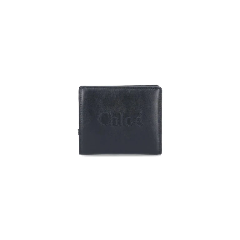 Chloé Black Leather Sense Wallet