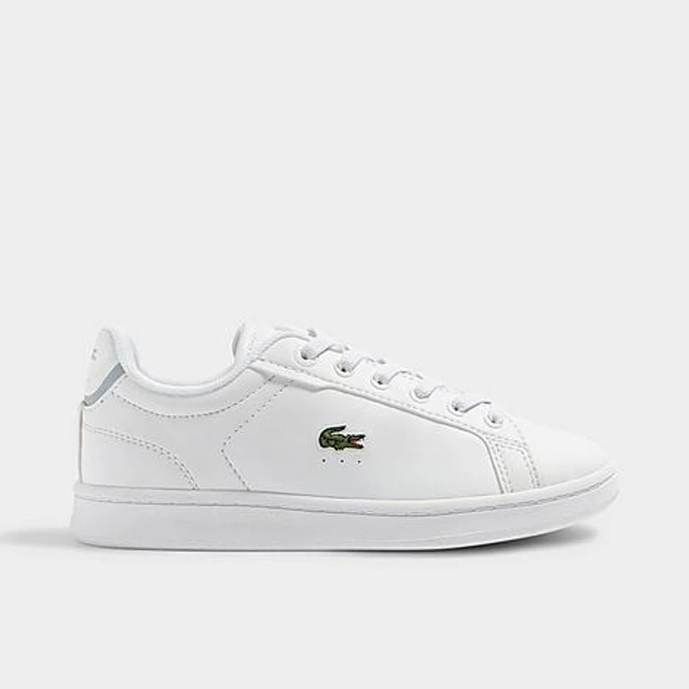Lacoste Big Kids Carnaby Pro Casual Shoes in Natural Size: 4.0