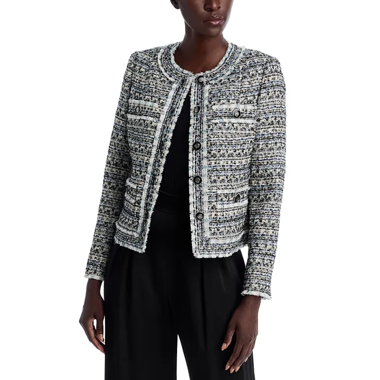 Elie Tahari The Dakota Tweed Jacket