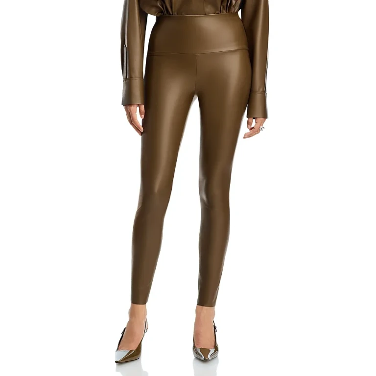 Norma Kamali Eco Leather Leggings