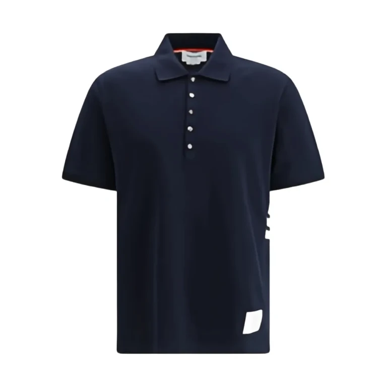 Polo de algodón 4-Bar de Thom Browne