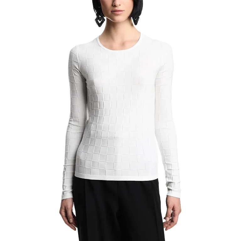 Emporio Armani Textured Knit Top
