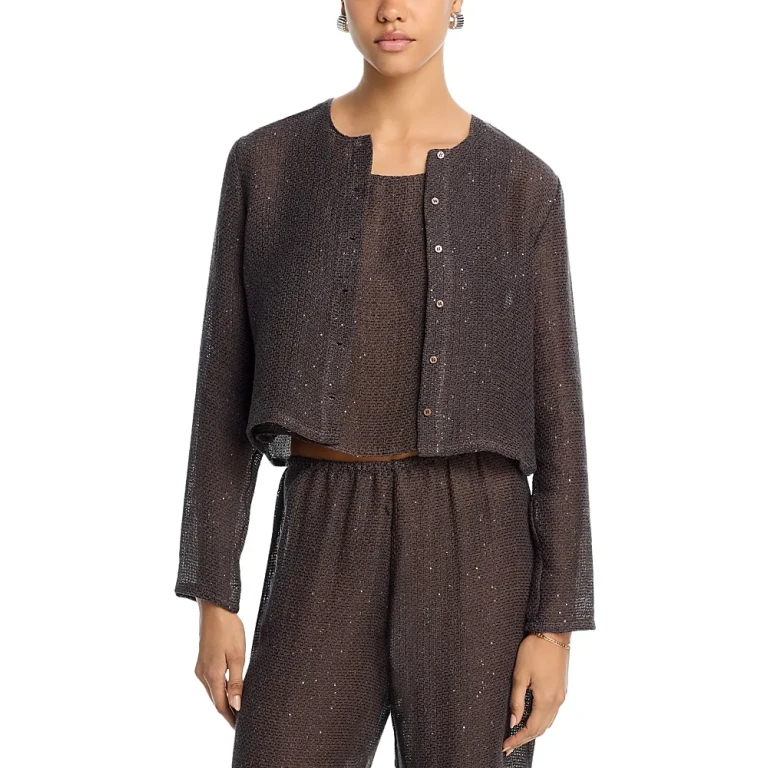 Leset Stella Crew Cardigan