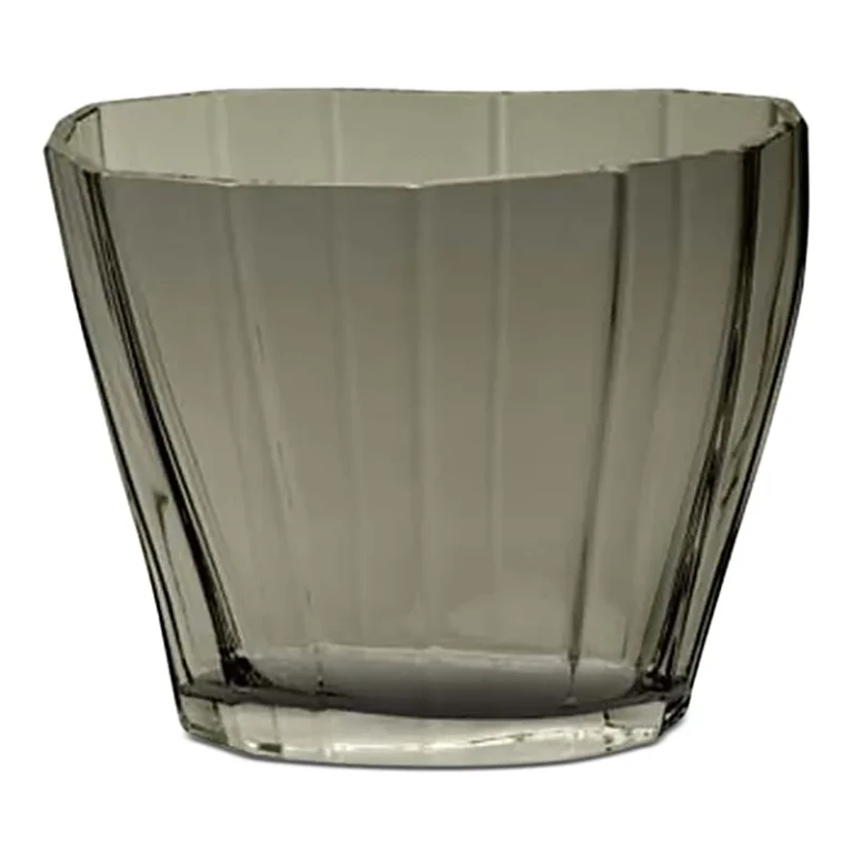 Orrefors Reed Vase, Moss Green, Low
