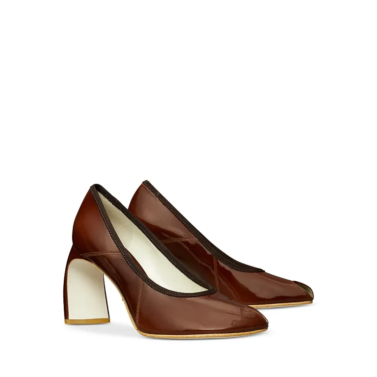 Tory Burch Damen Peep Toe 90 Pumps