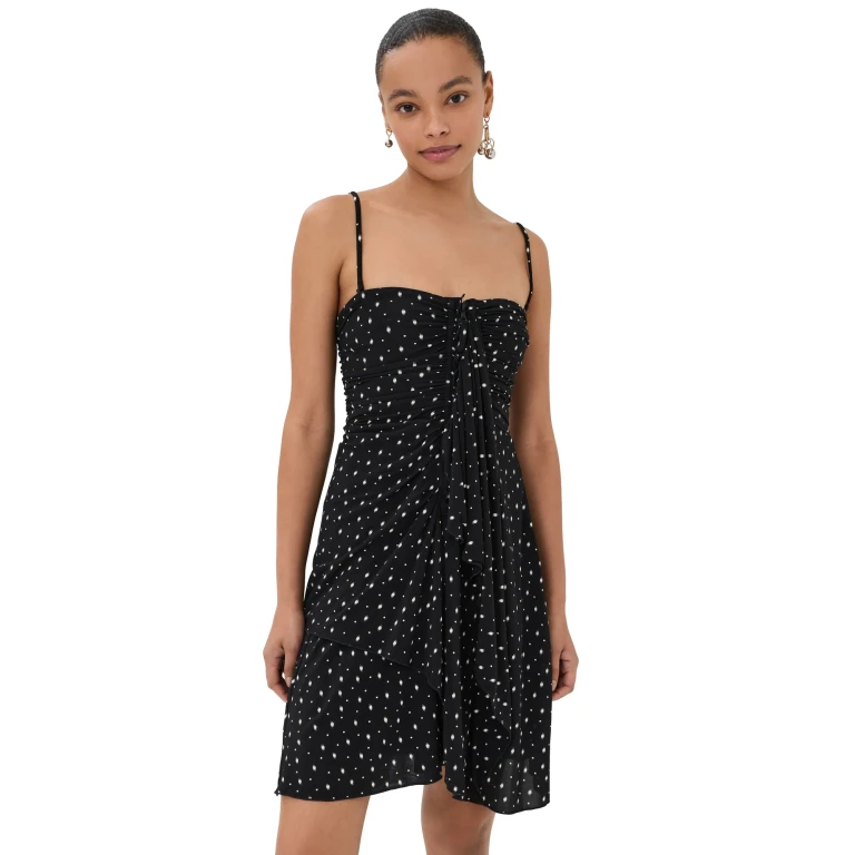 Isabel Marant Gemma Dress Black/Ecru 34