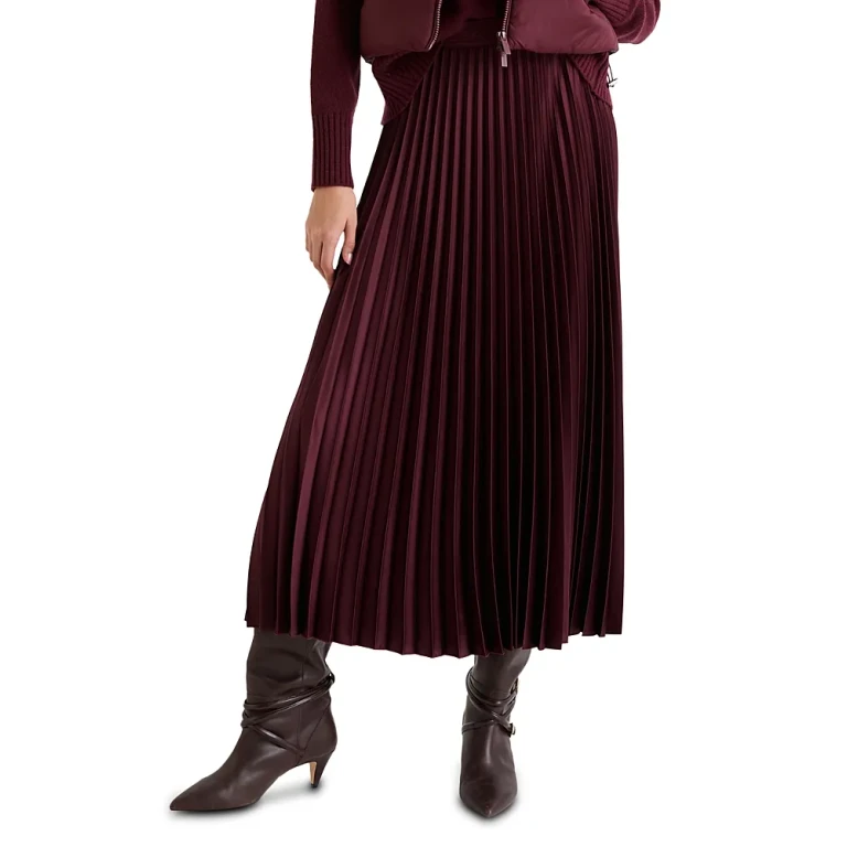 Marella Pontiac Pleat Skirt