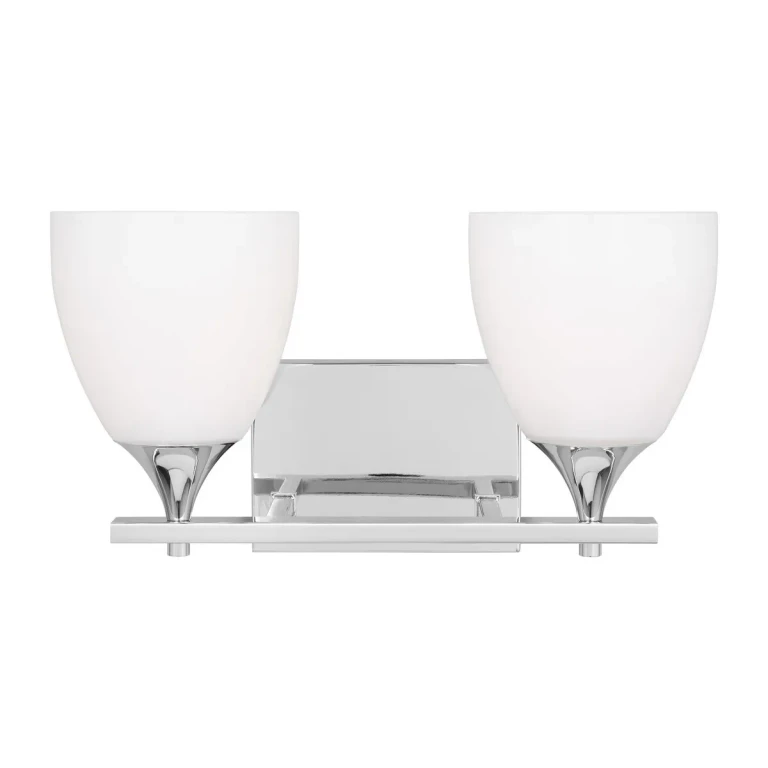 Chrome Two Light Bath from the Toffino Collection