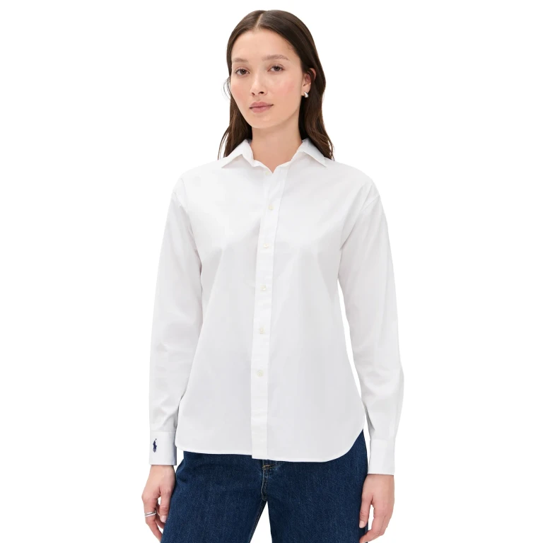 Polo Ralph Lauren Cotton Long Sleeve Button Down White XL