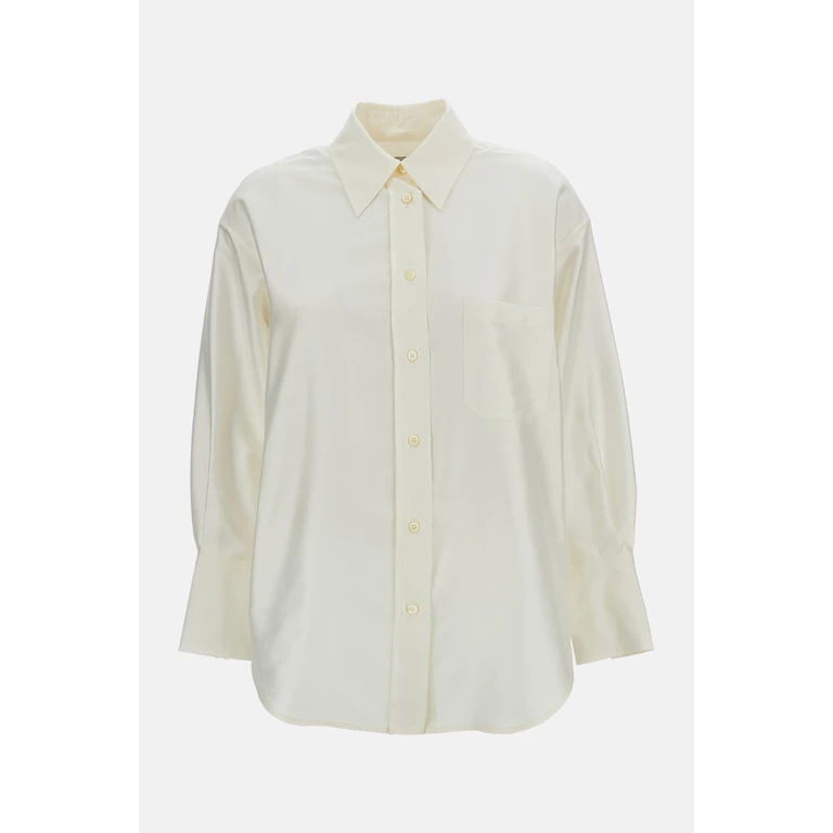 Alberto Biani Shirts White Silk - Women