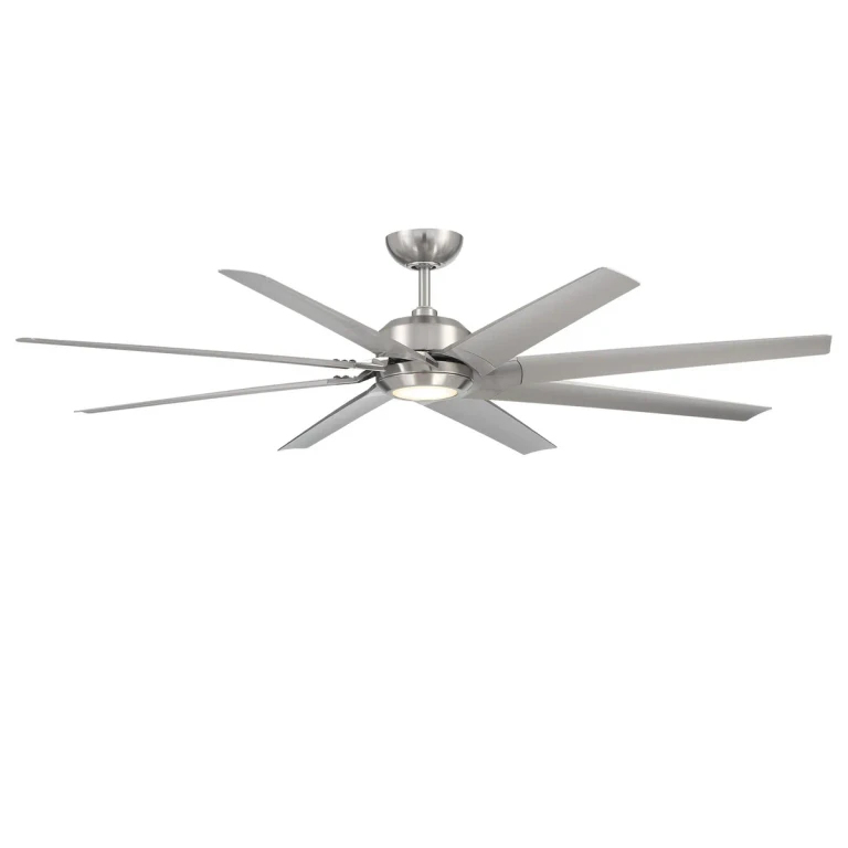 Brushed Nickel 70"Ceiling Fan from the Roboto Xl Collection