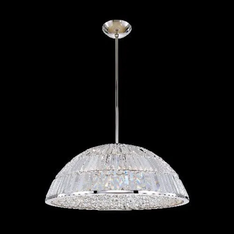 Polished Nickel LED Pendant from the Doma Collection
