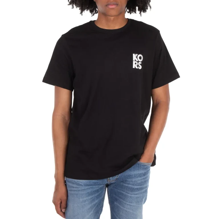 Michael Kors Transistor Graphic Logo Cotton T-Shirt