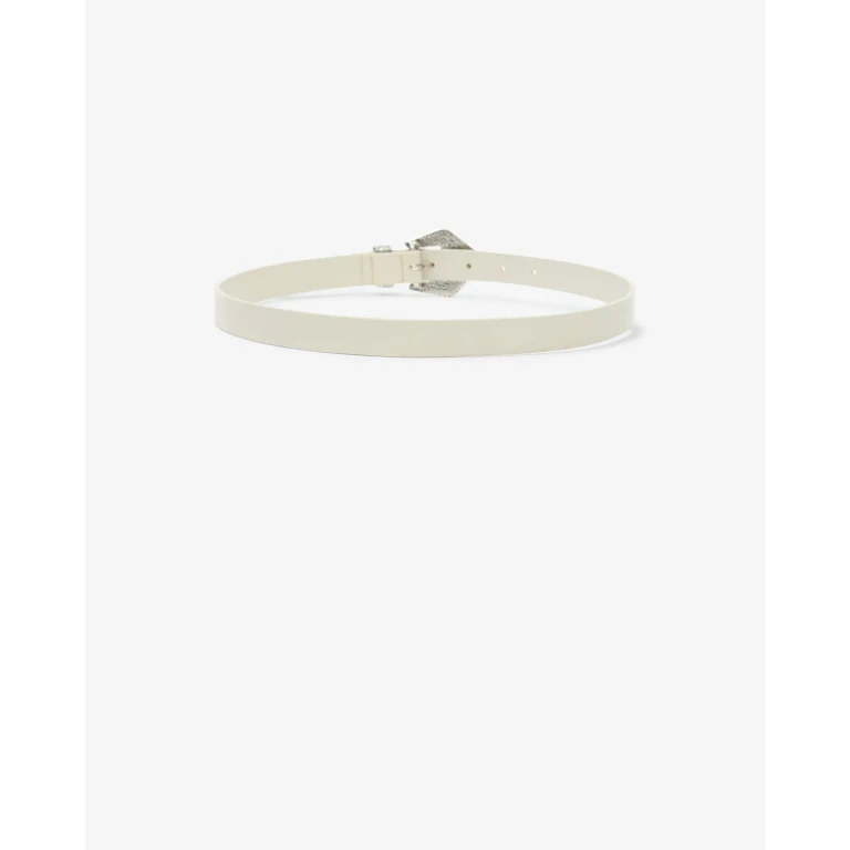 Ceinture Coraline - Femme - Écru-argenté - Taille 75 - Isabel Marant