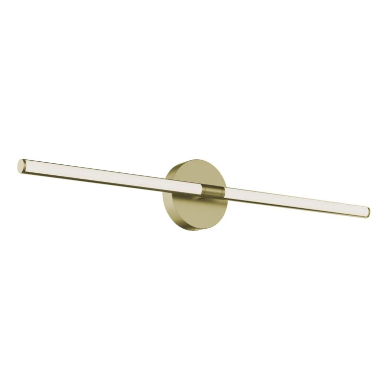 Light Antique Brass LED Bathroom Vanity Light from the Chicago Collection