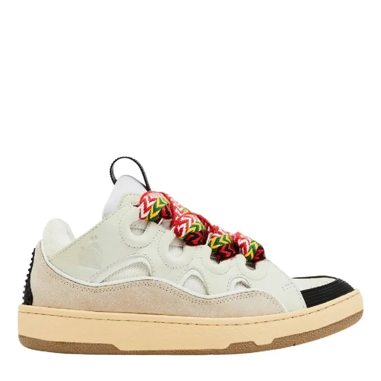 Lanvin Womens Curb Sneakers, Brand Size 35 ( US Size 4 )