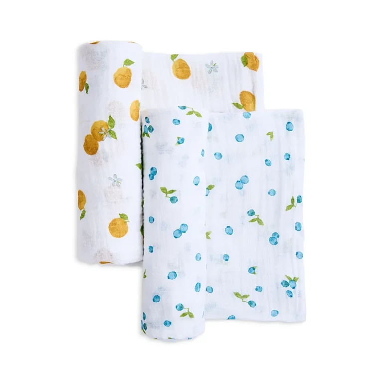 Aden and Anais Unisex Cotton Muslin Swaddle Blankets, 2 Pack