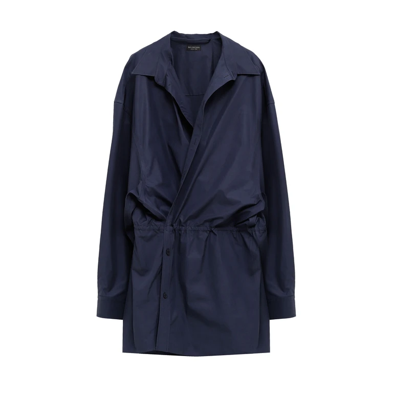 Balenciaga Dresses Blue Cotton - Women