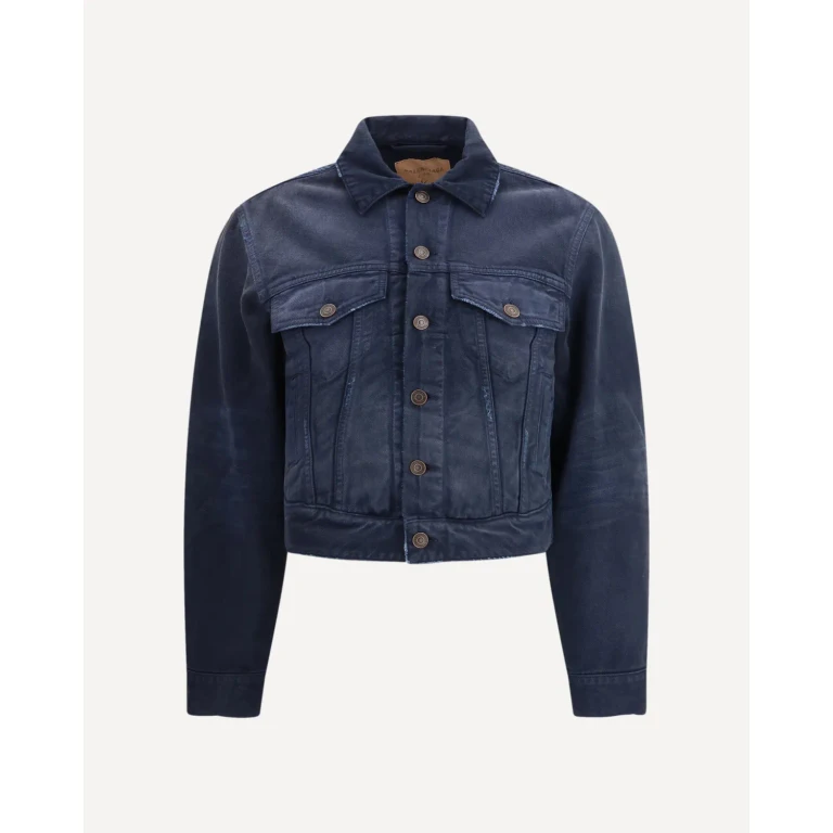BALENCIAGA Curved-waist Trucker Jacket Female M