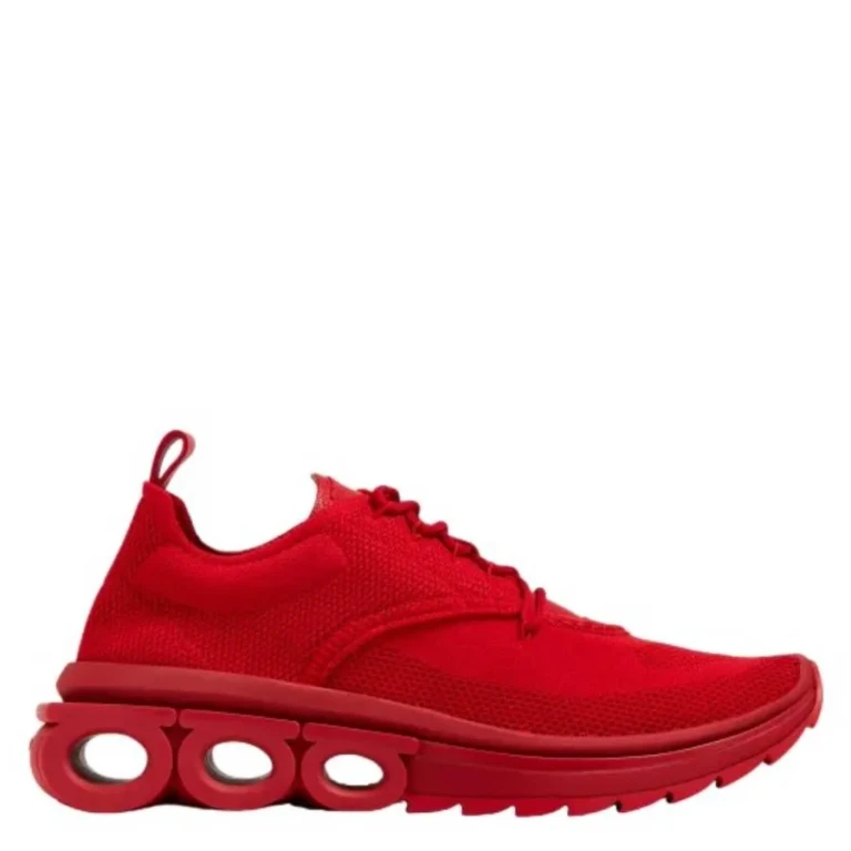 Ferragamo Nima Knit Running Sneakers