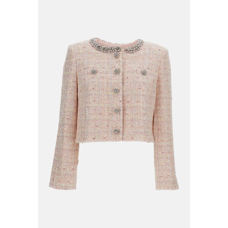 Jackets Pink Co Pes Pc Mes Fibre Pa - Women