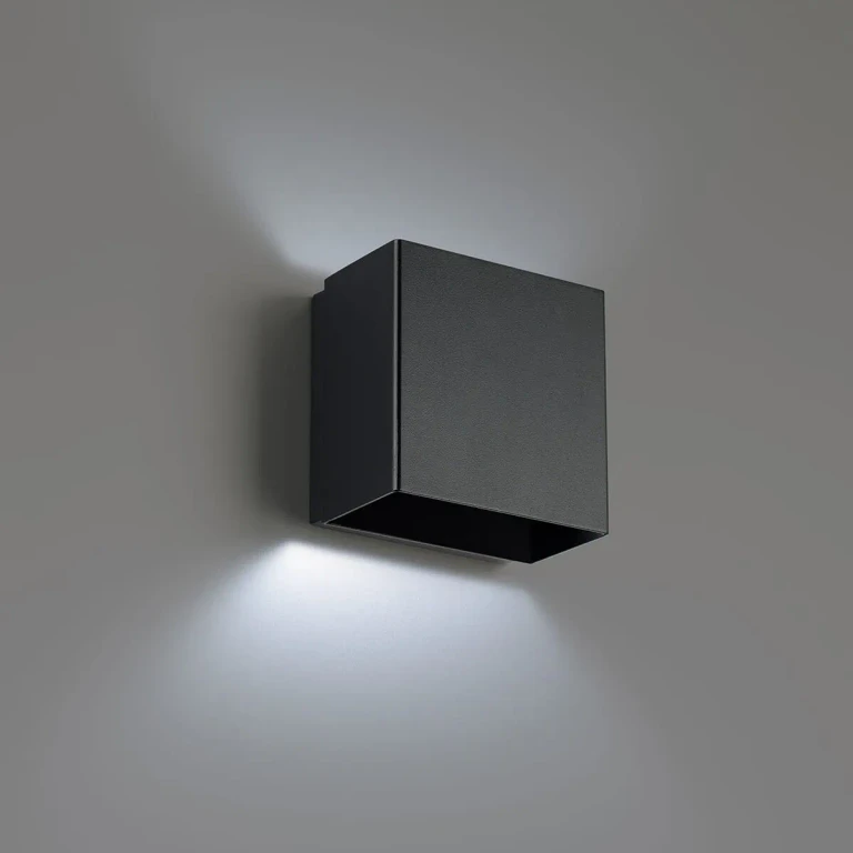 WAC Boxi 3500KK Wall Sconce in Black - WS-45105-35-BK